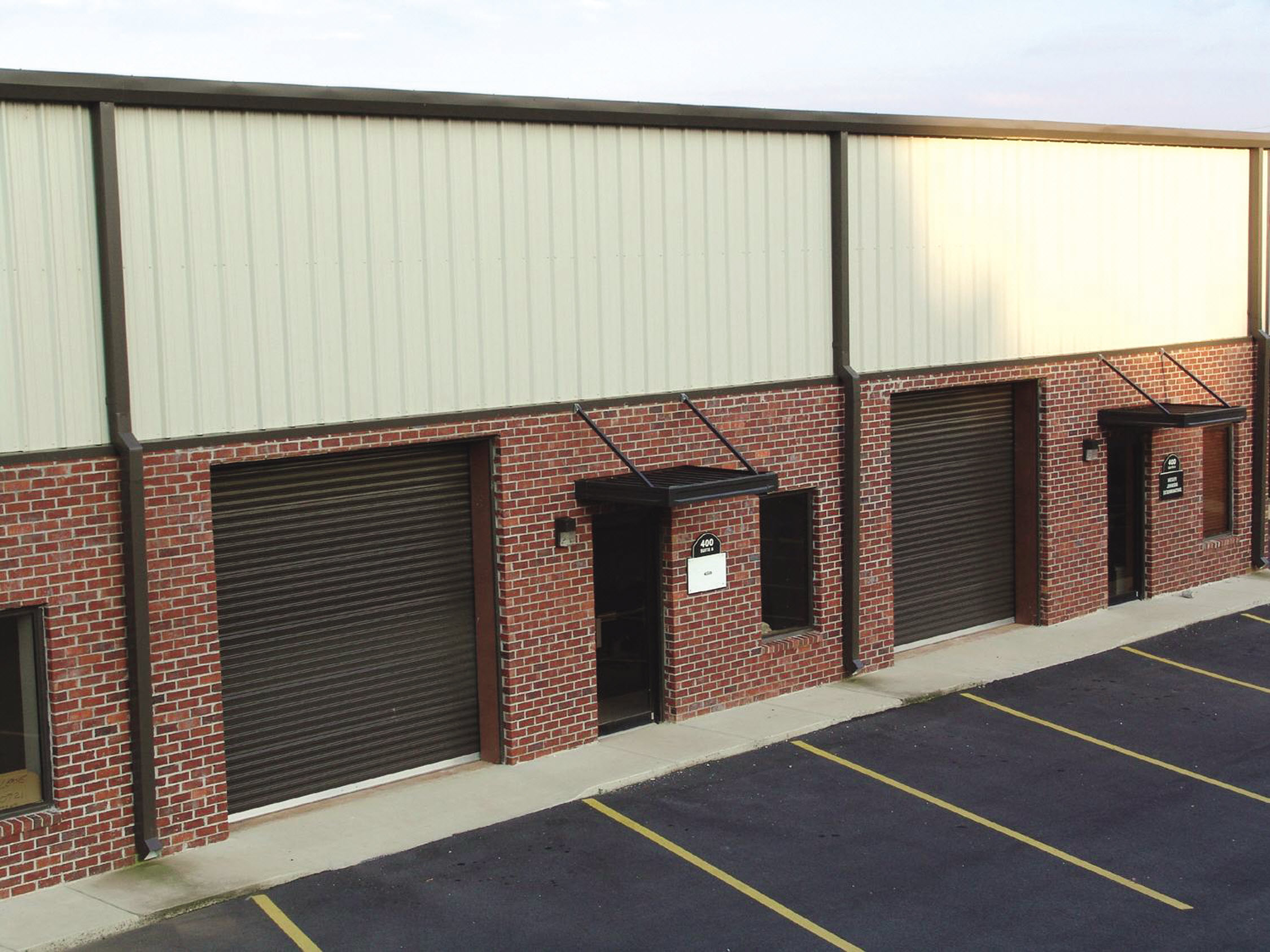 High Wind Load Roll Up Doors Wind Rated Metal Overhead Doors DBCI